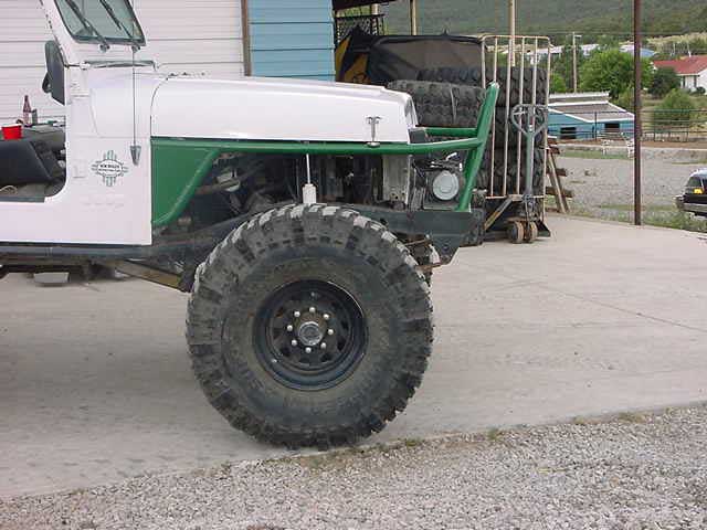 Jeep yj tube fenders install #4